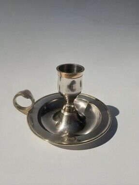 Vintage Chamberstick Candle Holder